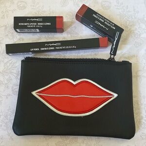 MAC Reds LIP Bundle Ruby Woo Chili * Bag